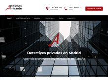 Tablet Screenshot of detectives-almirante.com